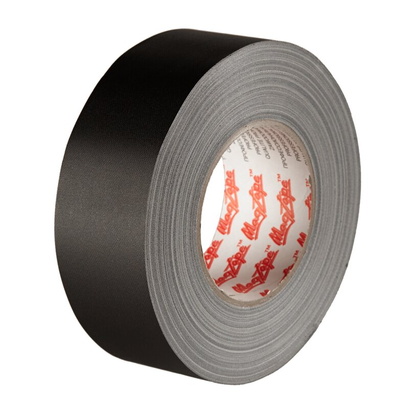 Gaffer Tape Black 50mm X 50m - MagTape® Matt 500 Gaffer Tape